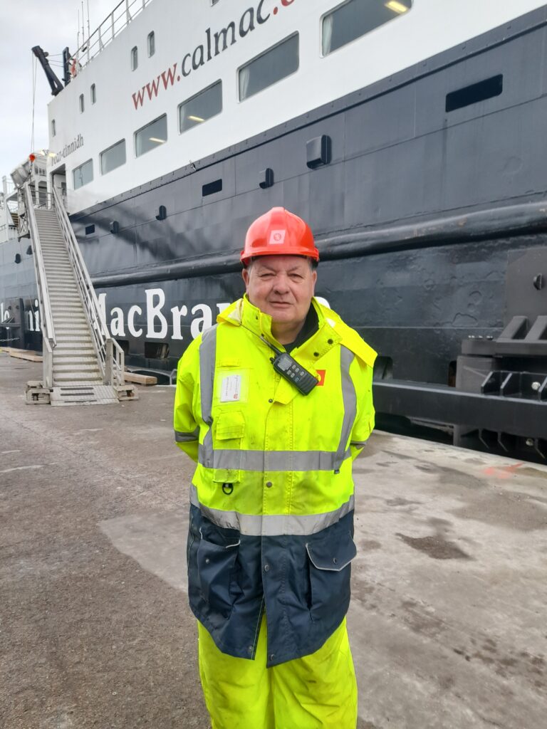John MacDonald - Collector and CalMac staff