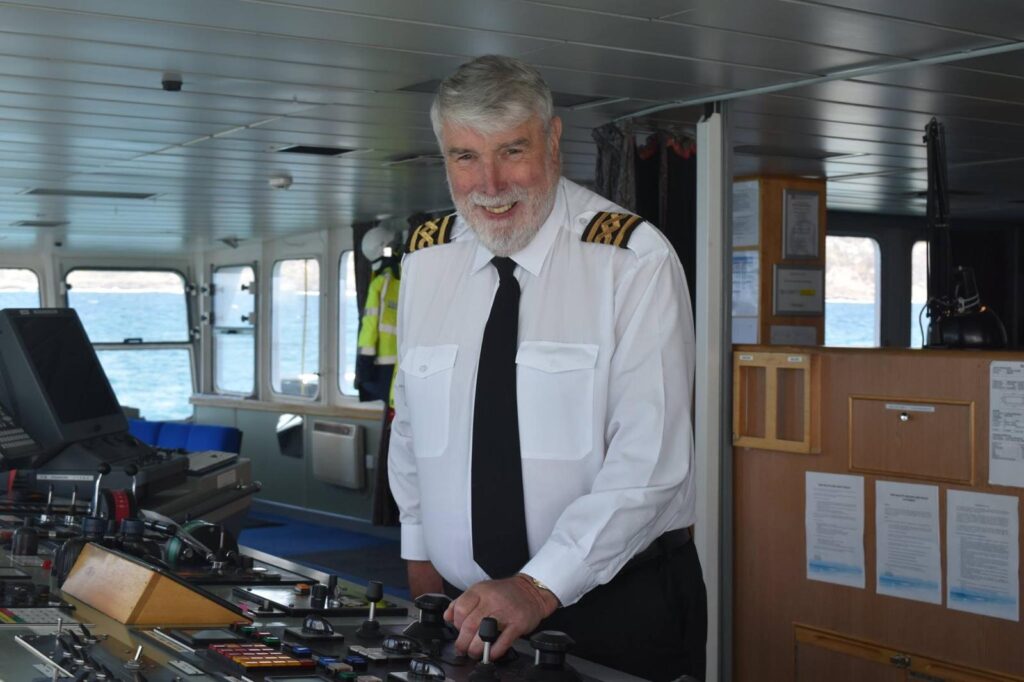 Retired Captain Alex Morrison