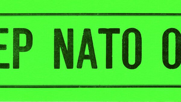 Keep Nato Out car sticker